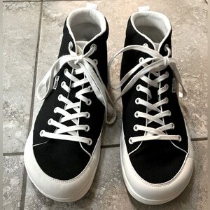 Be Lenka Rebound high top sneakers EU42 black/white minimalist barefoot vegan